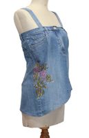 Upcycling Jeans Top, NEU aus Schneideratelier