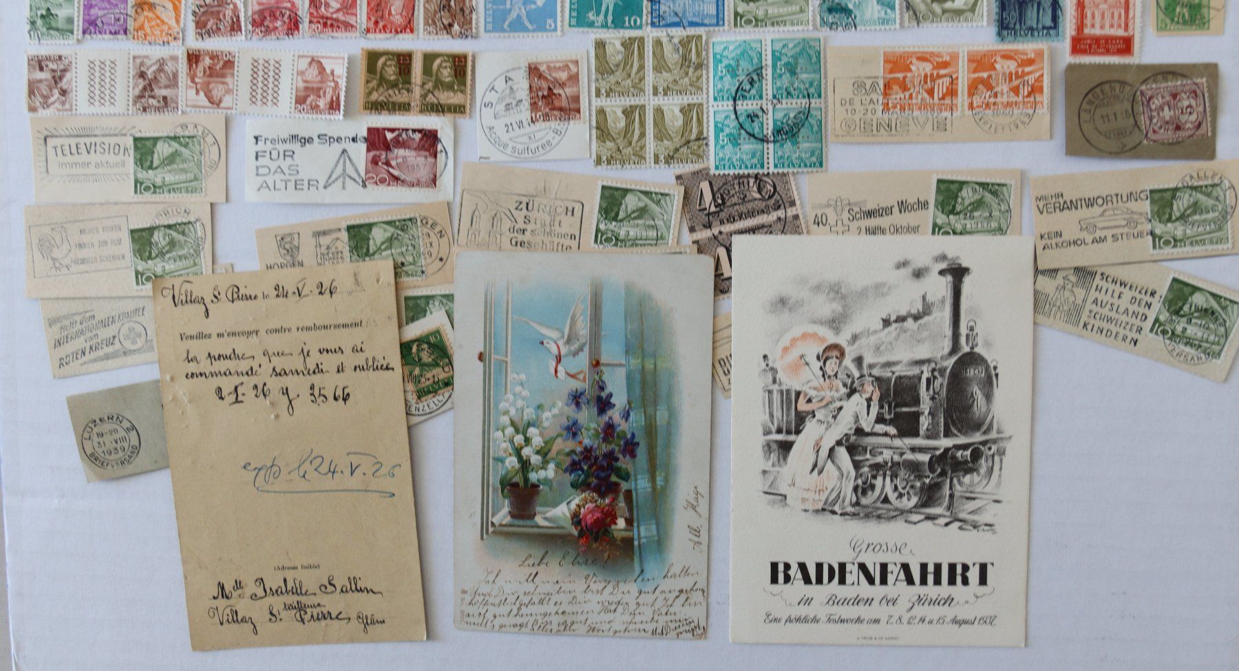 Alle Briefmarken: Briefmarken CH altere – Gebraucht aus Oberentfelden von lakipul 3