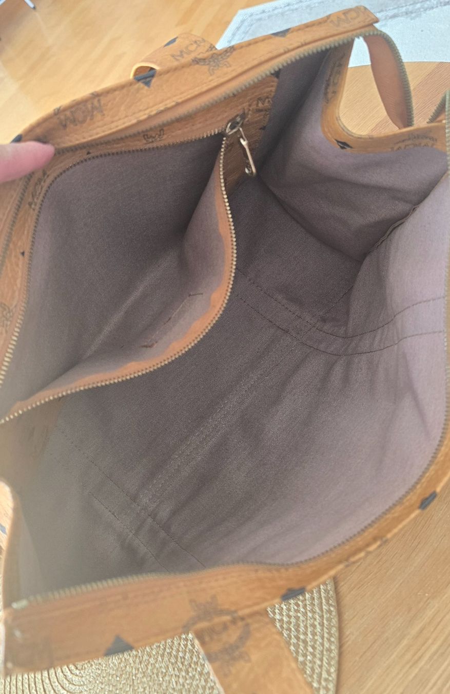 Mcm Sacs femmes: MCM Shopper Medium Heritage Cognac Canvas – D'occasion à Niederteufen par Mira_72 9