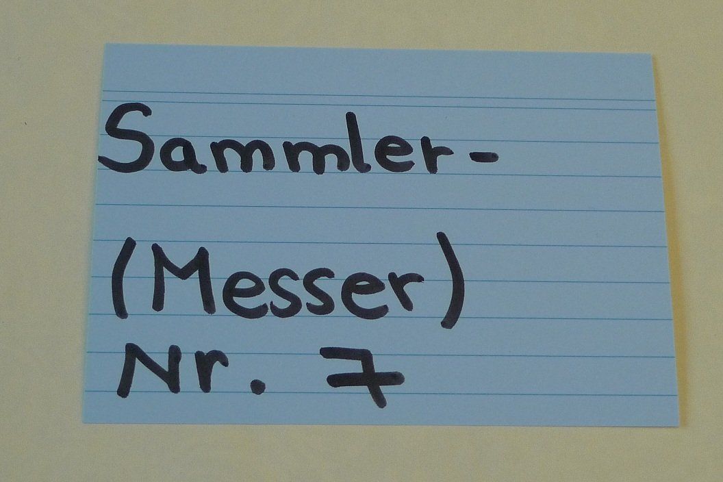 Accessori: Sammler-(Messer) Nr.7 – Usato da Bern venduto da bn1640 4