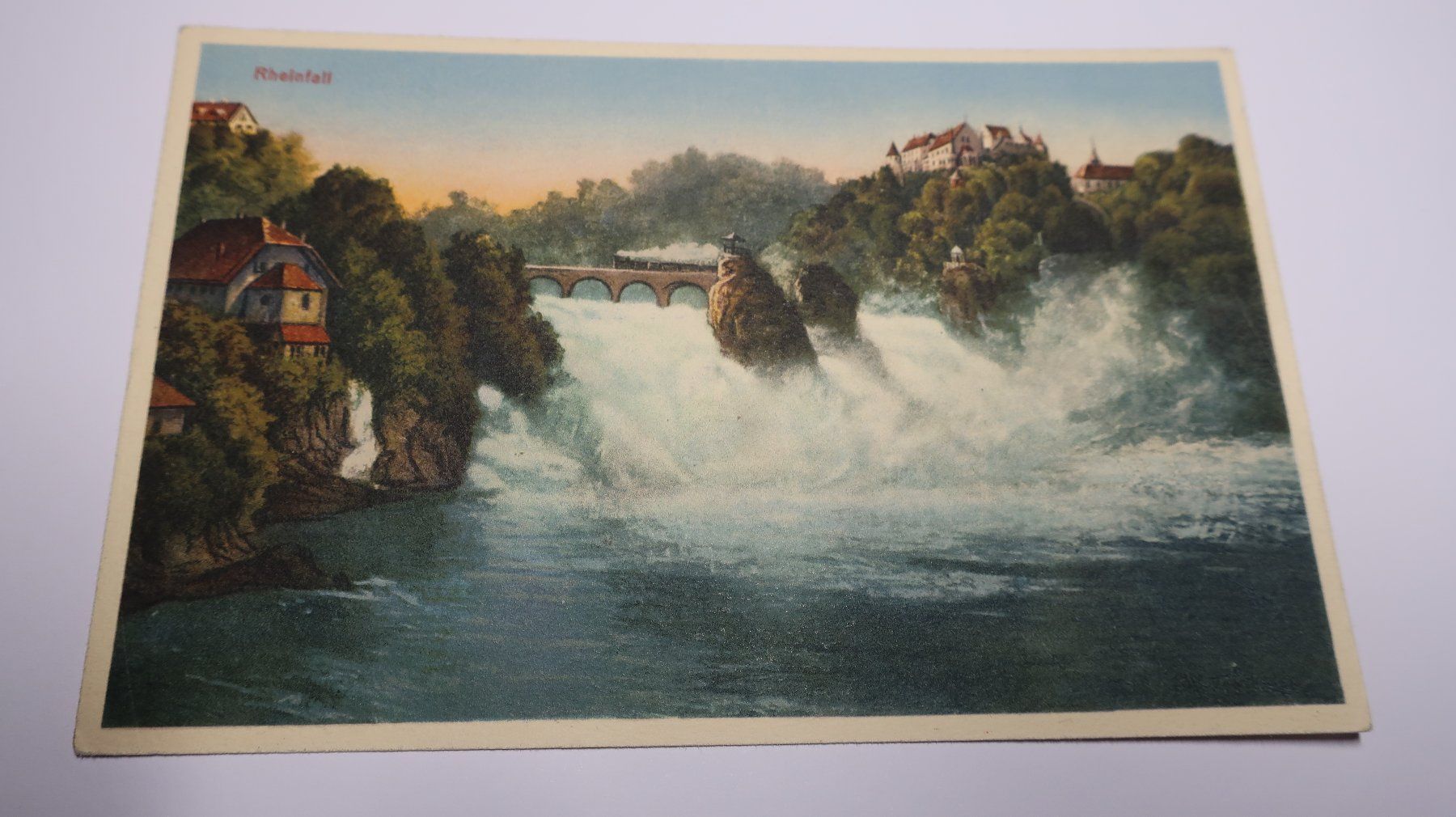Cartoline postali: Rheinfall – Usato da Cormoret venduto da Pascalll2001 1