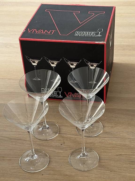Bicchieri: Ridel Martini Gläser 4 Stk originalverpackt  – Usato da Basel venduto da DanWa