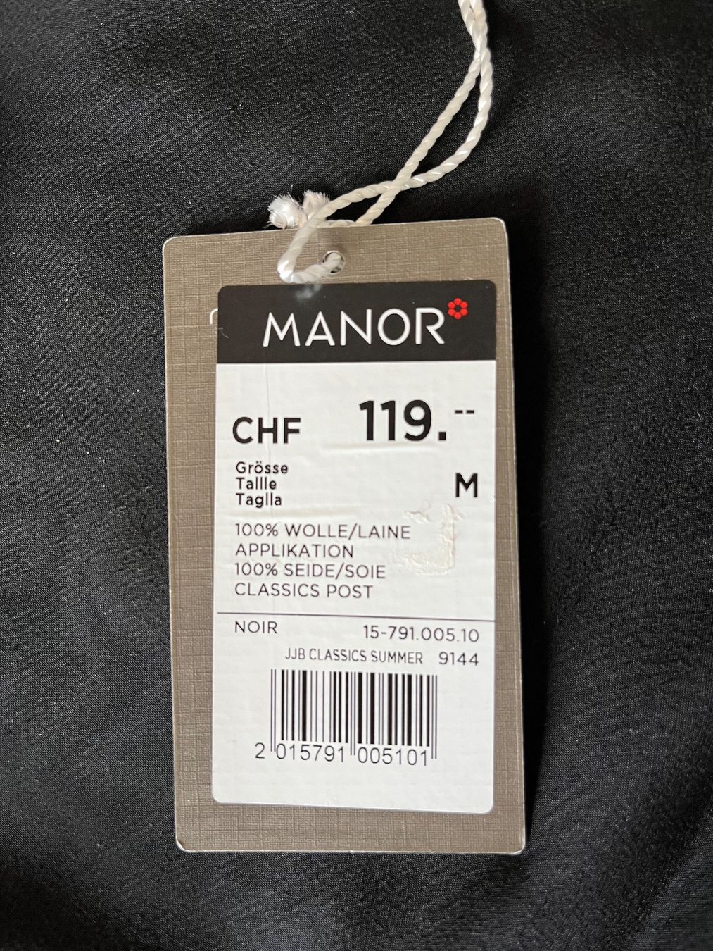 Jj Benson Maglioni & Felpe: JJBENSON Merino Seide Pullover Gr. M schwarz - 119.- – Nuovo (secondo la descrizione) da Zollikofen venduto da spunk65 6