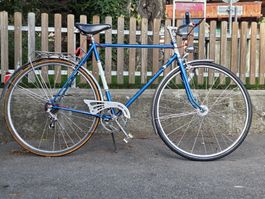 Vintage (1977) blaues Tigra-Fahrrad – perfekt für Sommerfahr