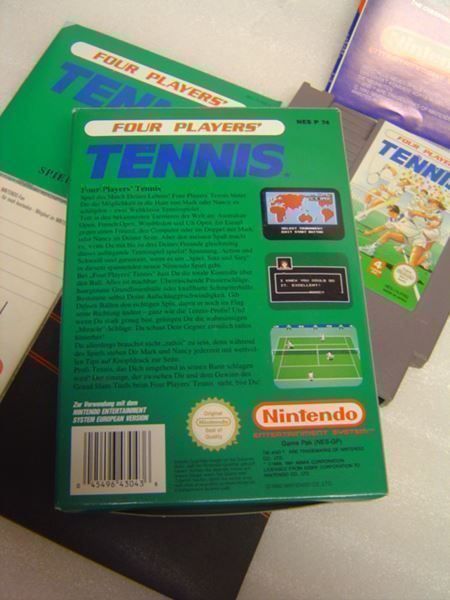 Nintendo Giochi: Four Players Tennis - NES Nintendo – Nuovo (secondo la descrizione) da Pambio Noranco venduto da Pol69 2