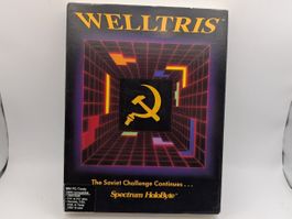Welltris (1989) - Spectrum HoloByte - BigBox IBM PC