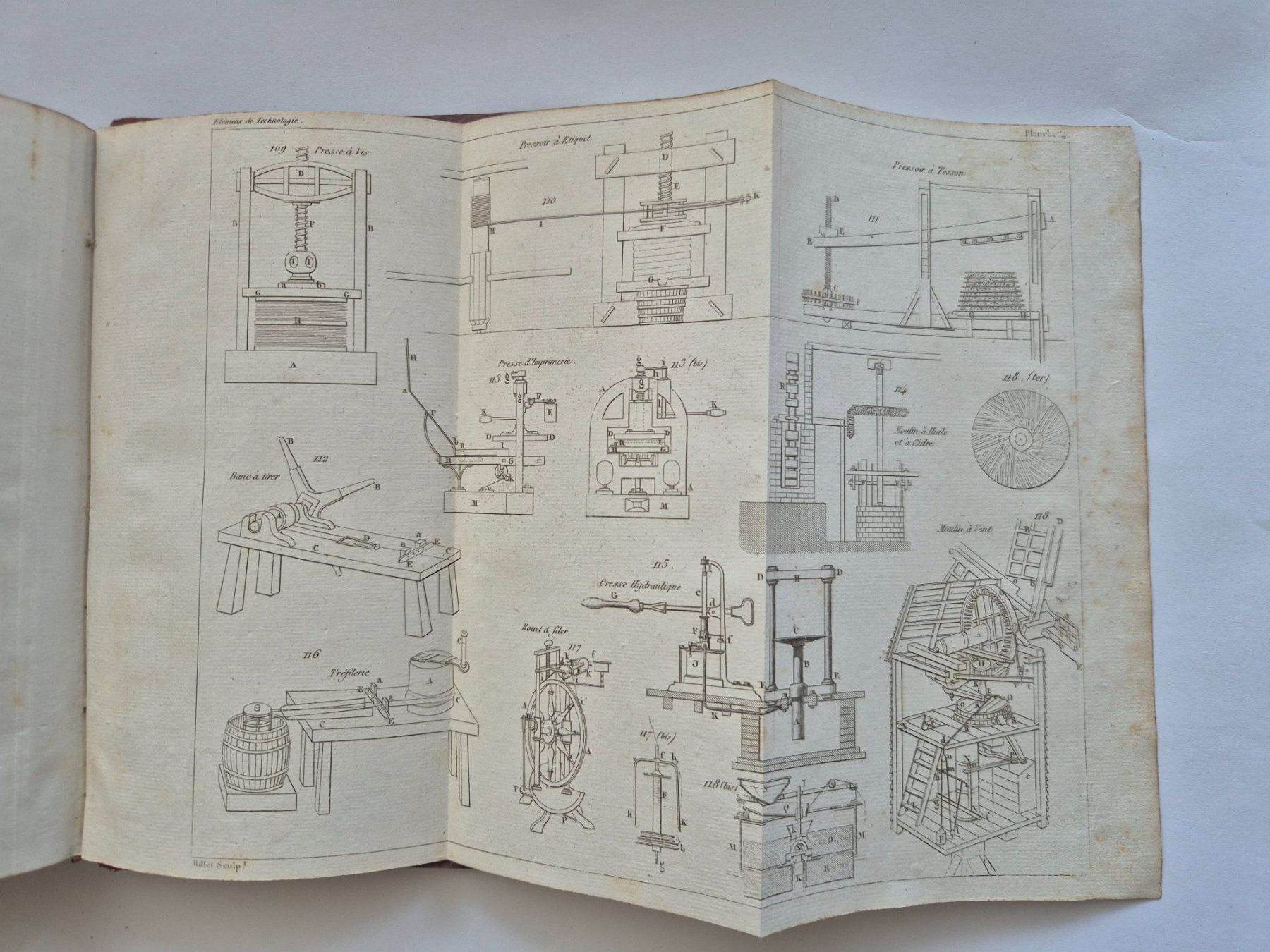 Libri: Eléments de Technologie Buch 1835 Louis Colas gebraucht – Usato da Langendorf venduto da zvonu161 8