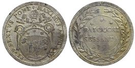 Italien, Rom, 60 Baiocchi 1797 A. XXII