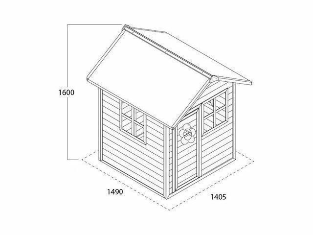 Casette per bambini: EXIT Loft 100 Natur Spielhaus – Nuovo e nell'imballaggio originale da Bottighofen venduto da zaap 5