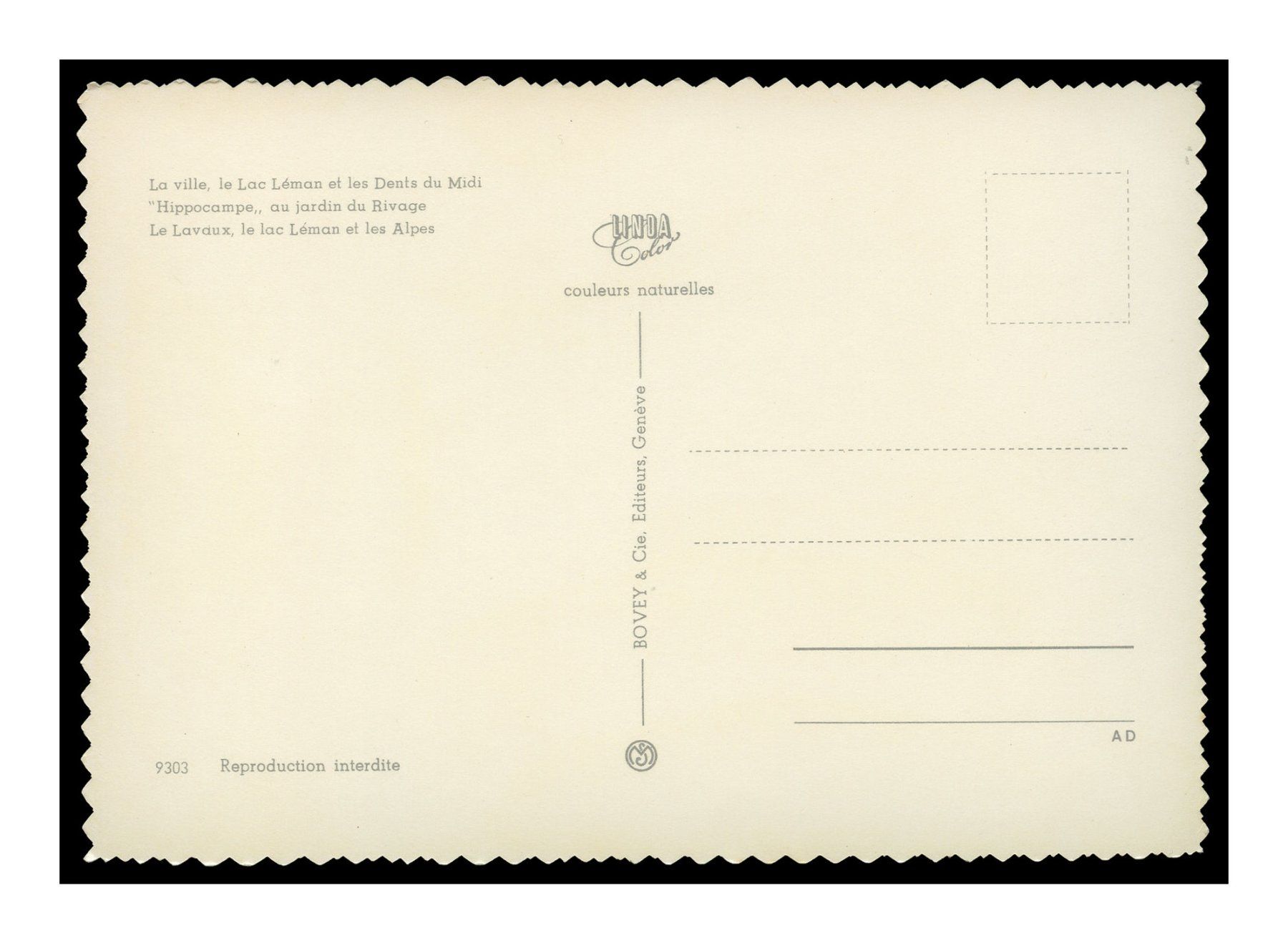 Ansichtskarten: VEVEY - 1960 "Blasons" Multi-Vues – Gebraucht aus Onex von Lagorel01 1