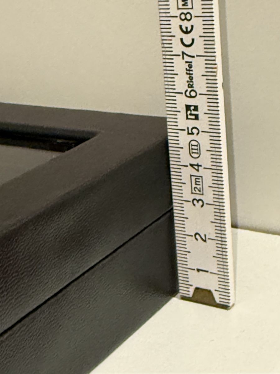 Portagioie: Schwarze Ringschatulle mit Deckel, Samtfutter – Nuovo (secondo la descrizione) da Geiss venduto da Casima72 4