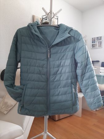 Frühlings-Steppjacke Damen, mit Kapuze, Top