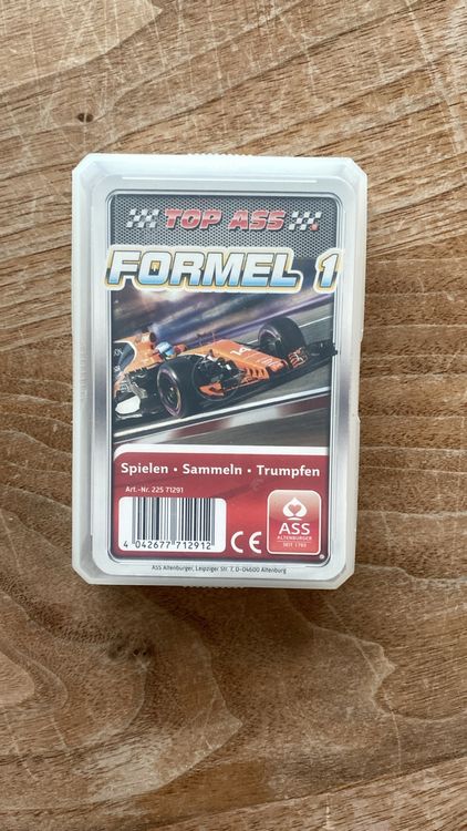 Spiele: TOP ASS Formel 1 Kartenspiel, Sammelkarten 👍 – Gebraucht aus Kägiswil von C_Jaco
