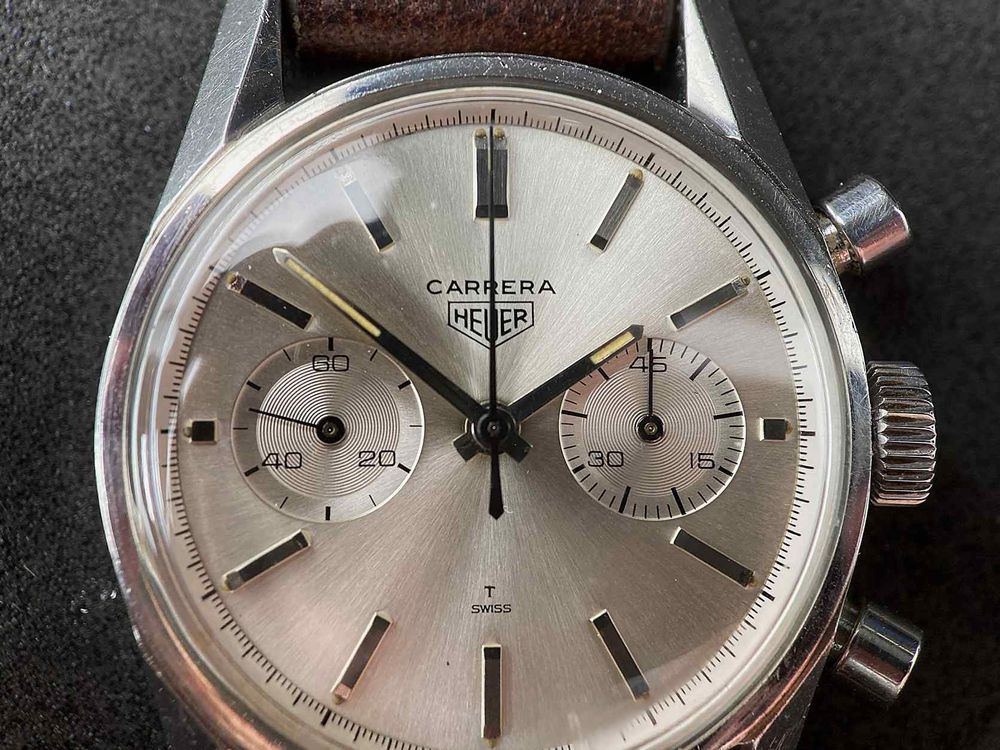 Tag Heuer Orologi: Heuer Carrera 45 ref. 3647S, serviced – Usato da Luzern venduto da ChronoScope6004 2