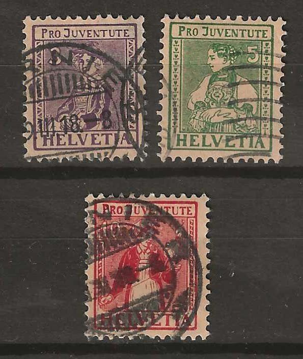 Tutti i francobolli: PJ017 - Pro Juventute 1917 obl. – Usato da Trélex venduto da Phil_Albert