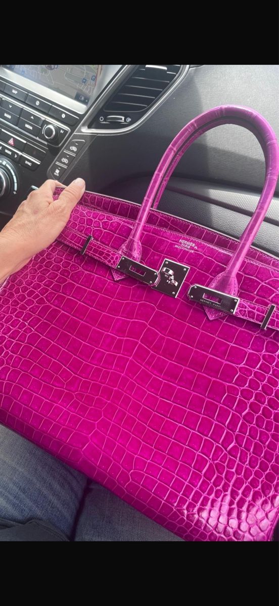 Hermès Sacs femmes: Hermes birkin 35 kroko pink  – D'occasion à Oetwil a.d. Limmat par Pepsi79