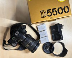 Nikon D5500 Spiegelreflexkamera Set gebraucht