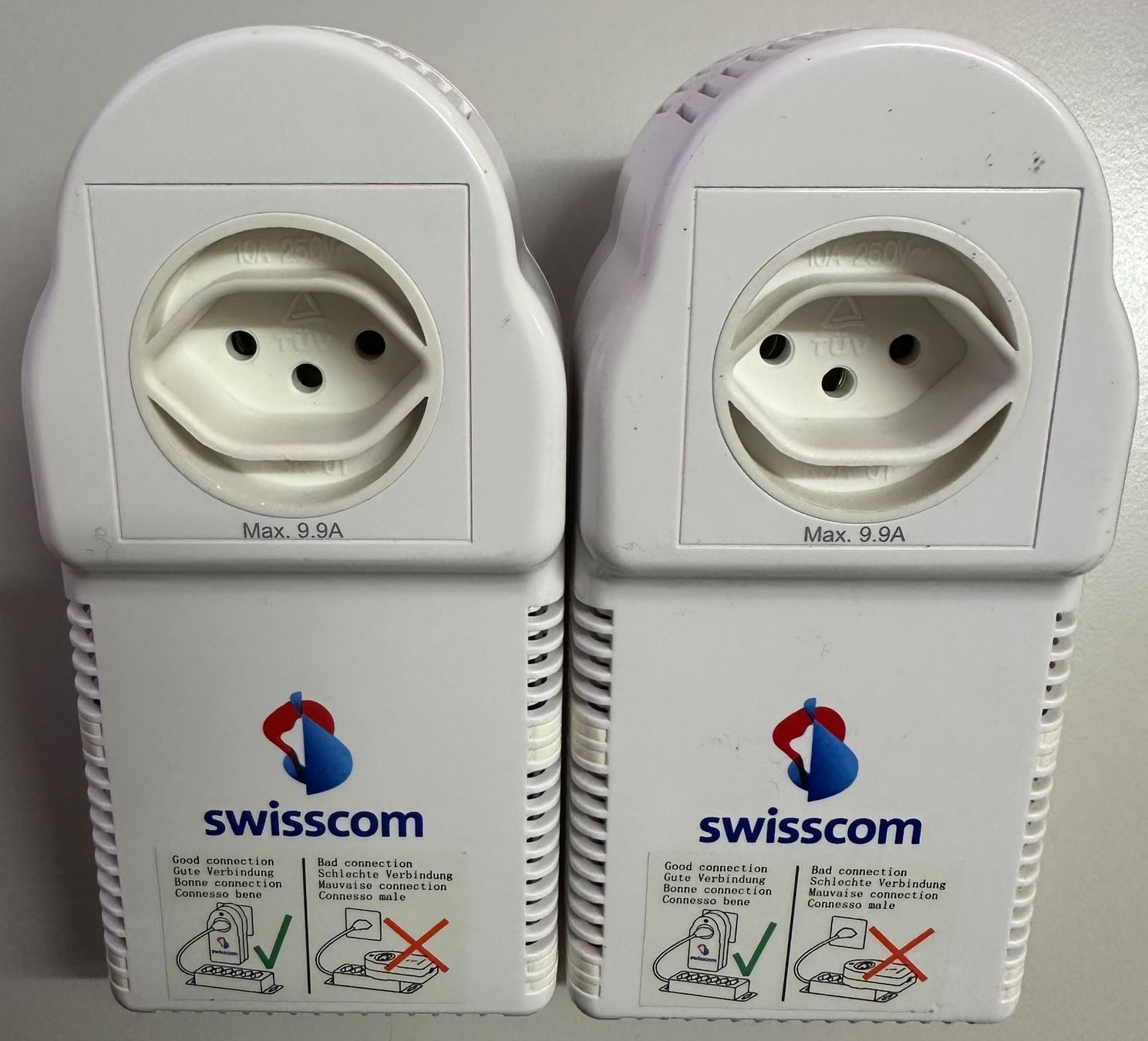 Spine: Paire de Asoka Pluglink AV 9667 Swisscom – Nuovo (secondo la descrizione) da fribourg venduto da gatoa
