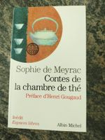 Contes de la chambre de thé Sophie de Meyrac Albin Michel