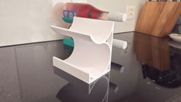 Flaschenhalter für 2 Flaschen – Kühlschrank-kompatibel 1stk.