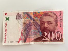 Frankreich - 200 Francs 1996 - Gustave Eiffel (Banknote)