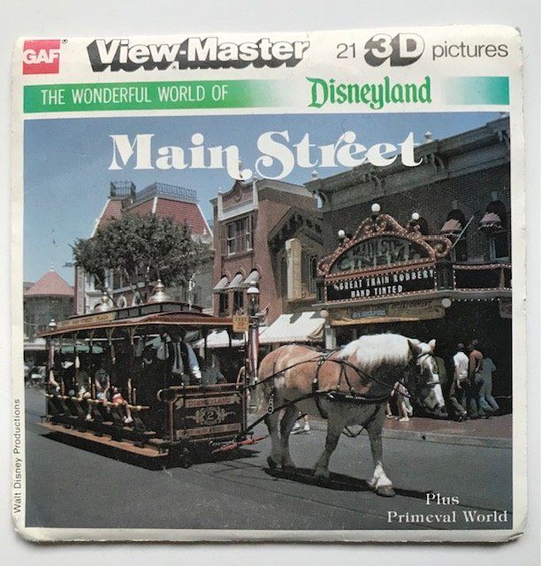 View-master Giocattoli: View-Master 3 Scheiben Main Street (englisch) – Usato da Zürich venduto da gigimai67