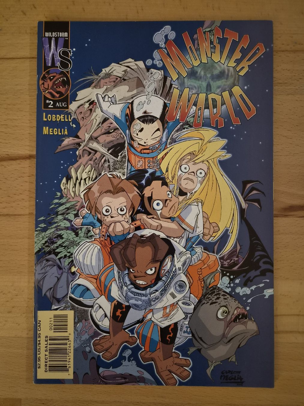 BD: Monster World #1-4 (complete) – D'occasion à Biel/Bienne par collector_comics 2