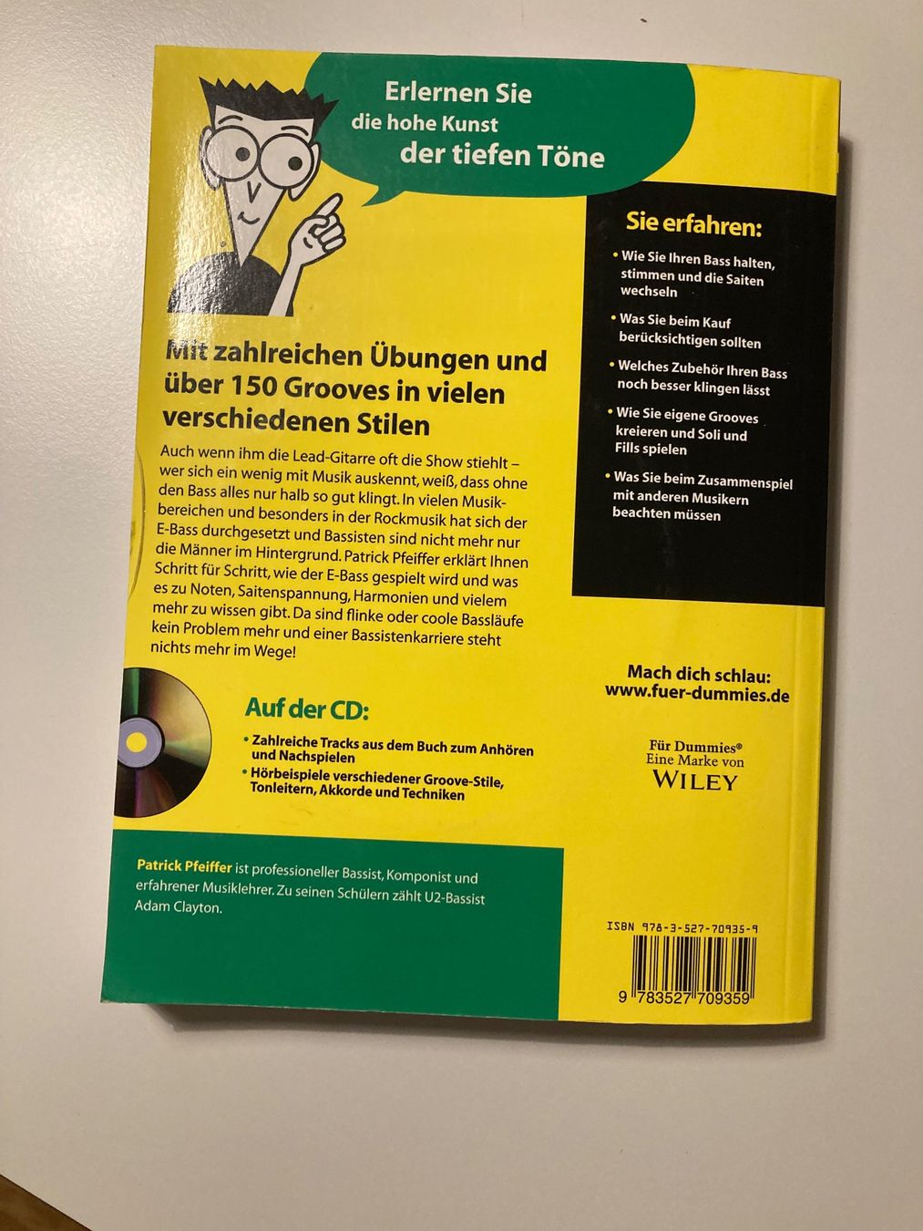 Instruments de musique: e Bass E-Bass for Dummies Lehrbuch – Neuf (Voir description) à Erlinsbach SO par Josua1 1