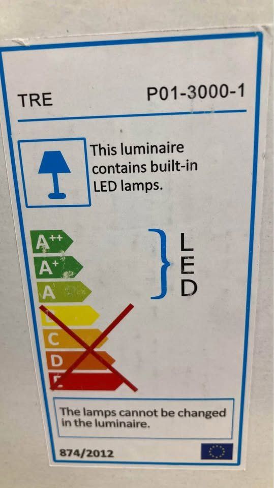Lampade: LED Pendelleuchte TRE schwarz neu – Nuovo e nell'imballaggio originale da Rudolfstetten venduto da Stellina1975 4
