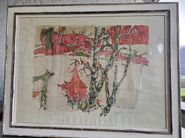 Favolosa litografia di Alois Carigiet 