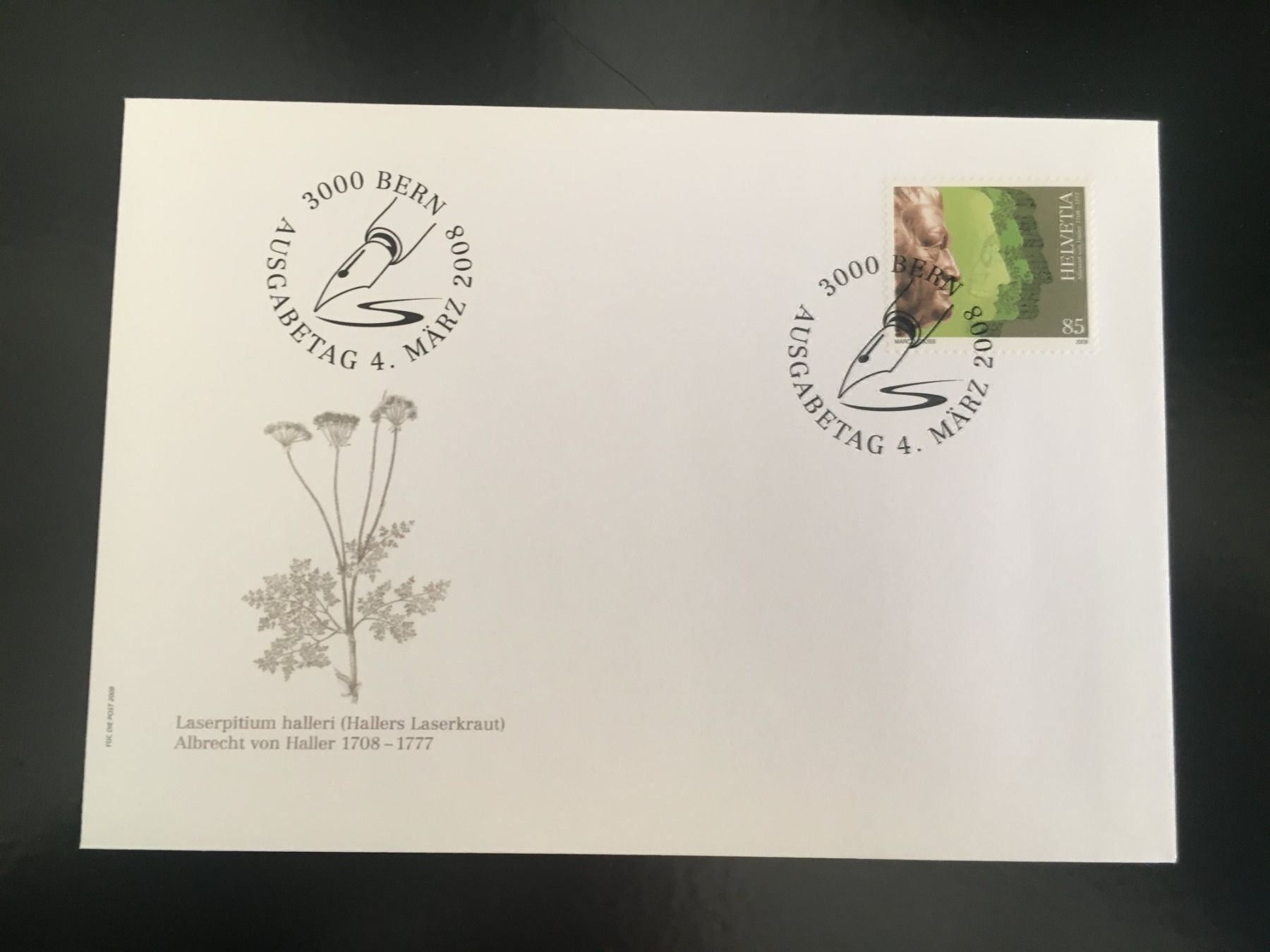 Tutti i francobolli: 2008 / Znr: 1258 / FDC – Nuovo (secondo la descrizione) da Grand-Lancy venduto da Dany1973
