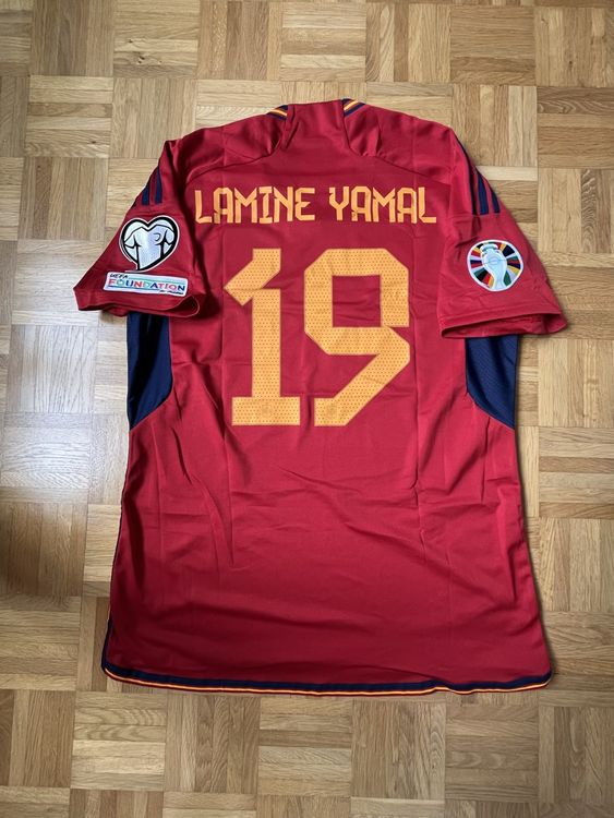 Original Lamine Yamal Spanien 2022 Trikot L | Kaufen auf Ricardo