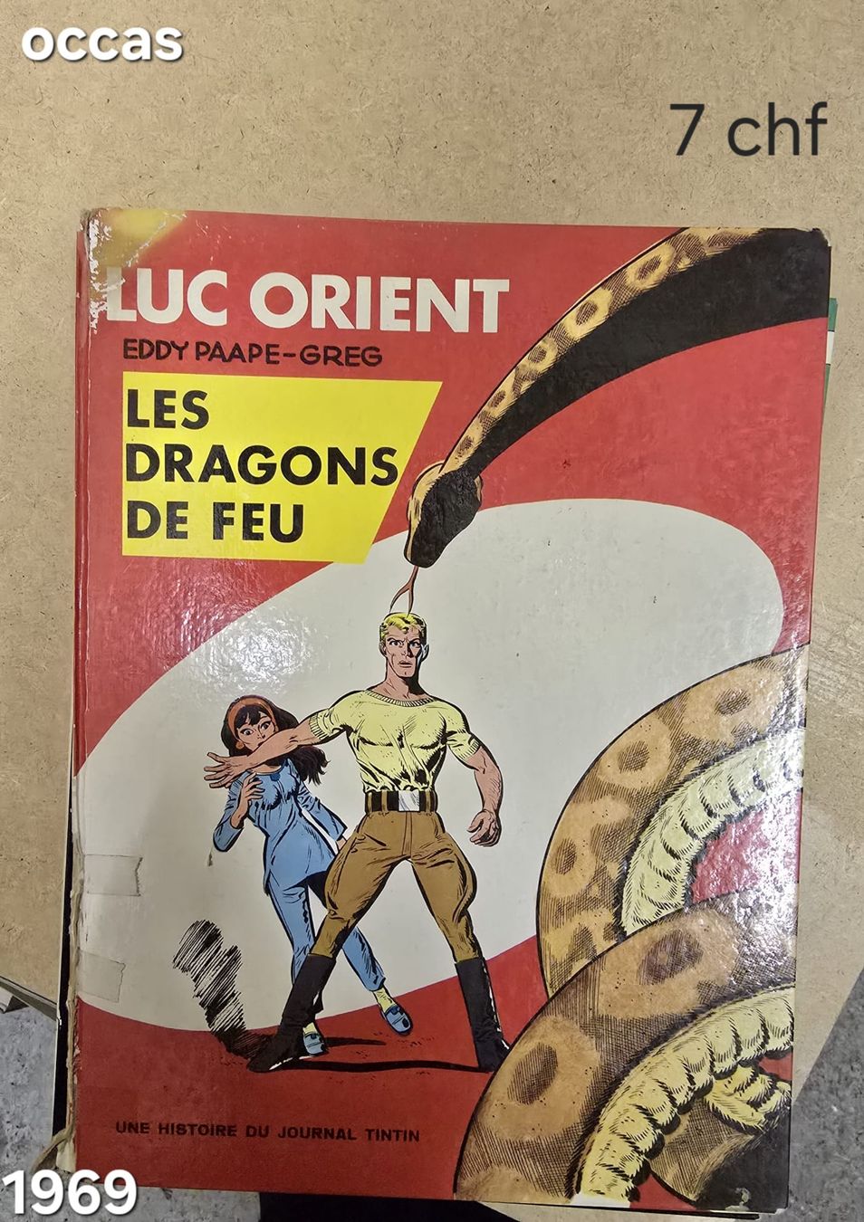 Fumetti: BD Luc Orient Dragons de Feu (1969) – Usato da Céligny venduto da Cheyenne1991
