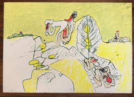 Roberto MATTA Falbala - 1973 Lithographie