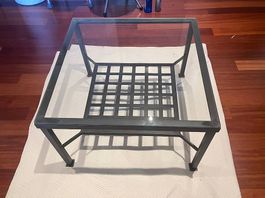 Tischchen Ikea Granas, Glas durch Plexiglas ersetzt