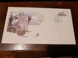 Enveloppe Illustrée Vintage Thème Maritime, Année 2018⚓️