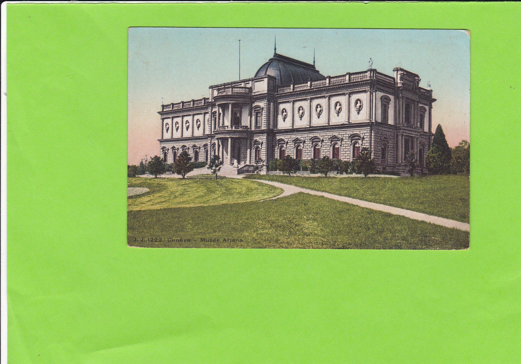 Cartes postales: Genève-Musée Ariana – D'occasion à St. Peterzell par neckertal