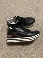 Schwarze Damen Sneaker Gr. 39 - Bequem durch den Herbst!