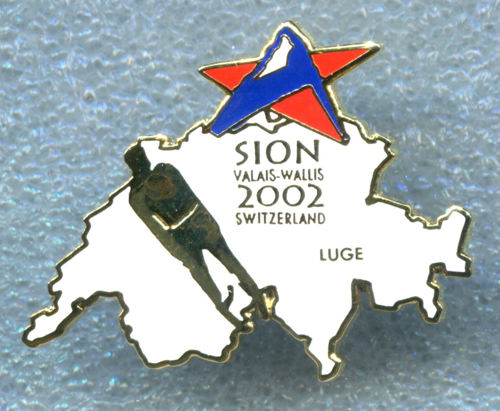 Placchette & Badge: SION 2002  Rodeln – Usato da Winterthur venduto da Sammleroase