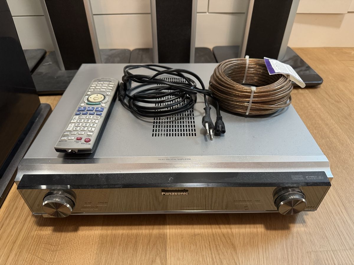 Panasonic Home Cinema: Panasonic Home Cinema System 5.1 Subwoofer Speakers – Usato da Luzern venduto da oiviloio 1