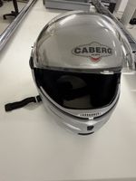 Caberg Rhyno Klapphelm - Motorrad– Silber – Grösse XL (61)
