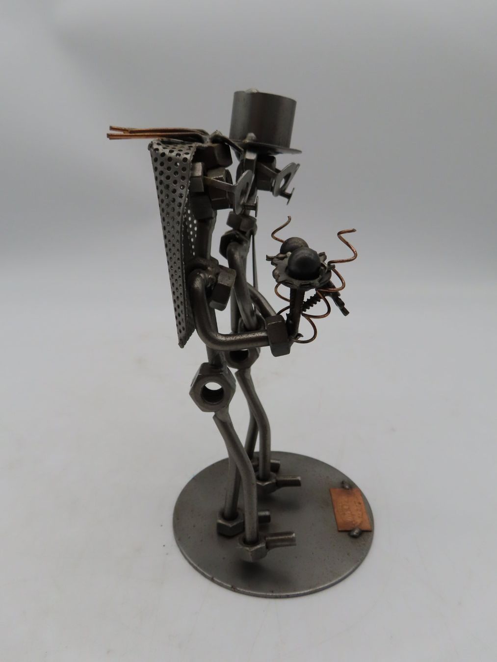 Sculture & Statue: Hintz & Kunst Schrauben-Figur Ehepaar – Usato da Reinach BL venduto da WBZ-Flohmarkt 3