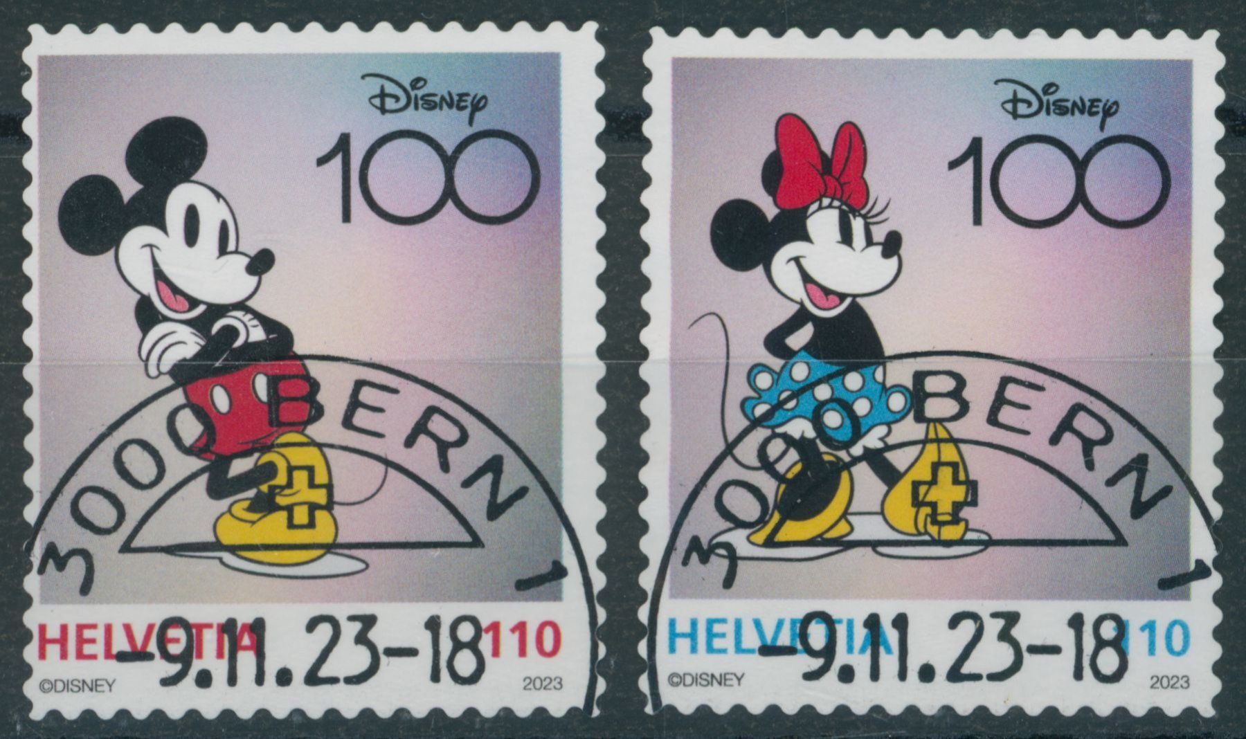 Tutti i francobolli: 2023 - Disney - Ersttag Stempel ET – Usato da Schindellegi venduto da leecollect