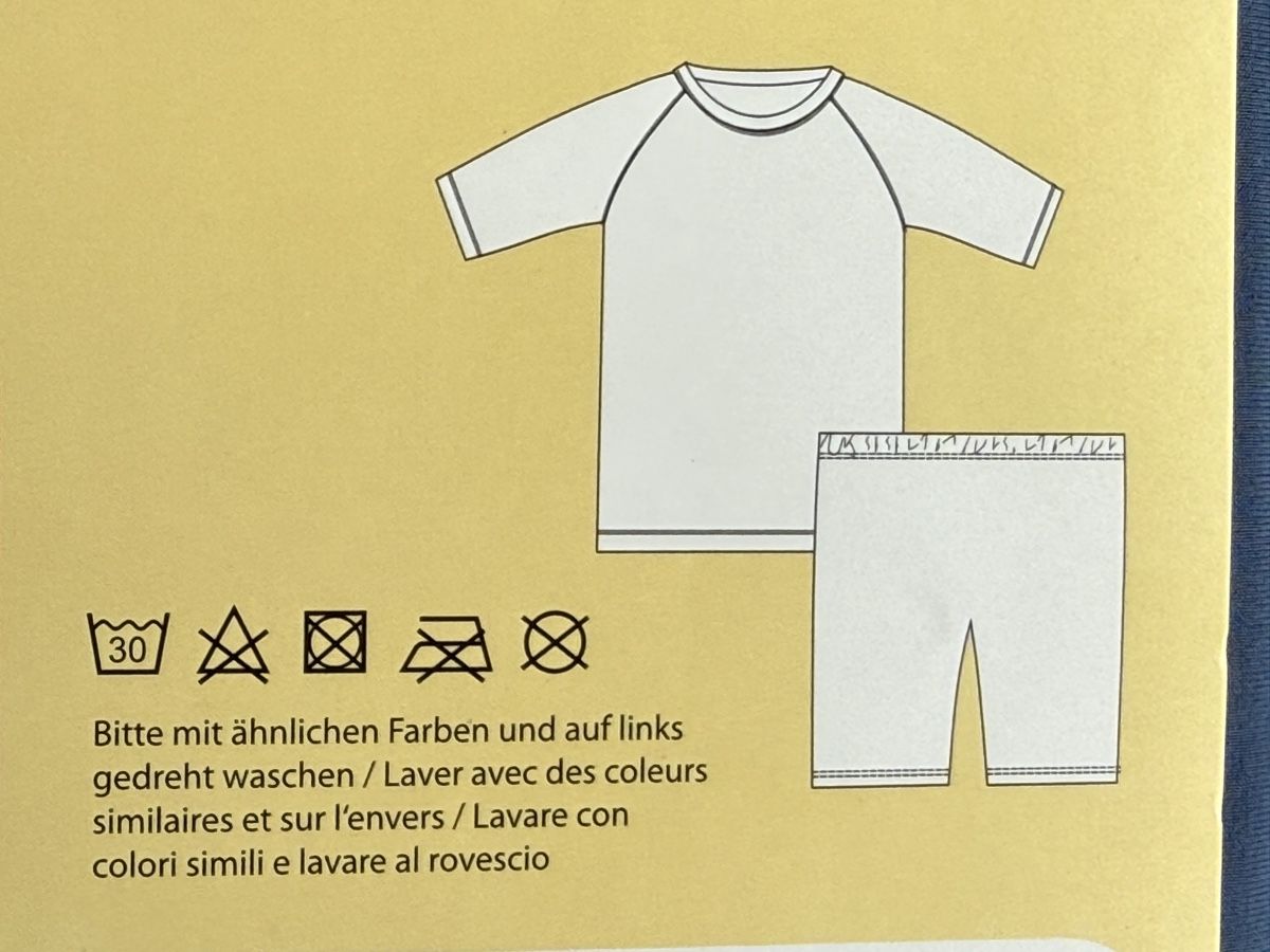 Costumi da bagno: Badehosen-Set UV 50+, 110/116 – Nuovo e nell'imballaggio originale da Mägenwil venduto da Bienchen8 4