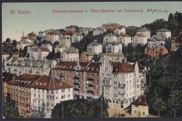 St. Gallen Rosenbergstrasse Villen-Quartier am Rosenberg