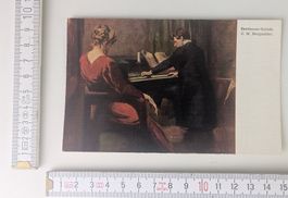 Alte Postkarte Beethoven-Sonate, C.W. Bergmüller