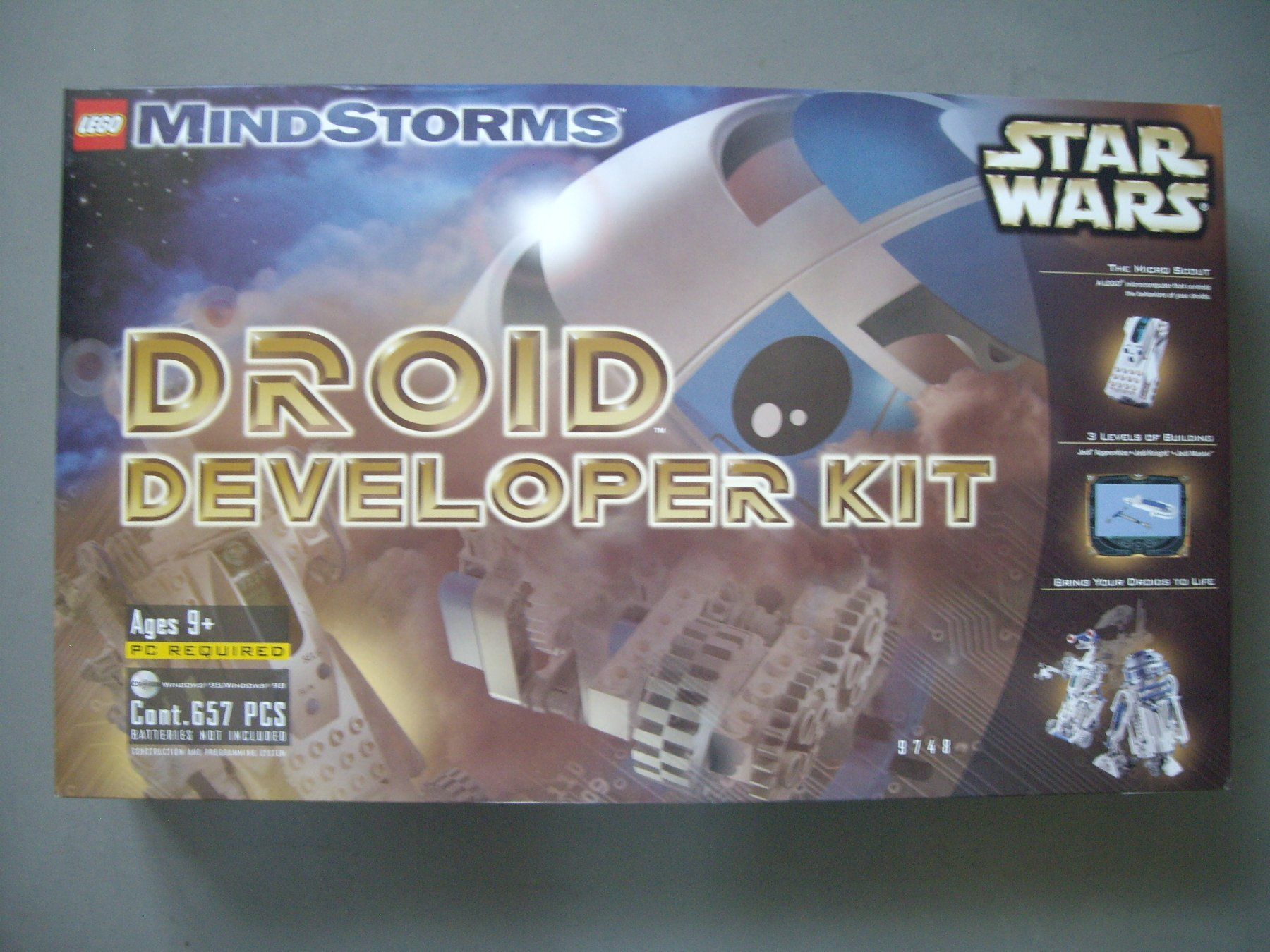 Lego Baukästen: LEGO STAR WARS 9748 MINDSTORMS DROID DEVELOPER KIT (MISB) – Neu und originalverpackt aus Bellelay von danydan01