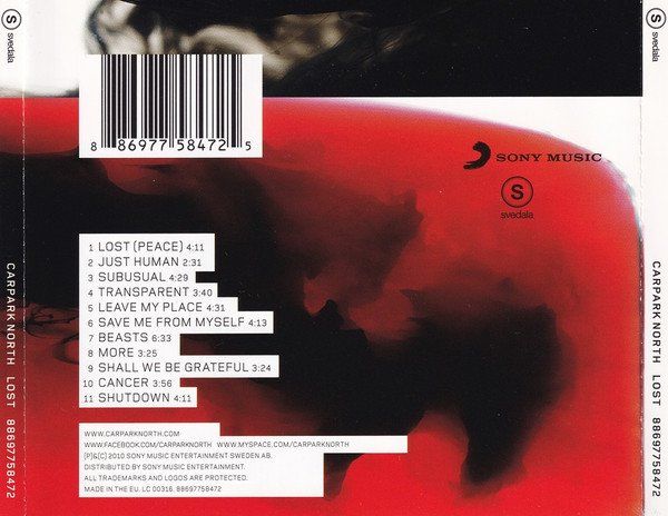 CD: Carpark North – Lost – Usato da St.Gallen venduto da jalamusic 1