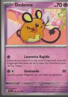 TCG POKEMON destino di Paldea PAF 036/091 DEDENNE Italiano