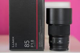 Panasonic Lumix S 85mm F1.8, neuwertig